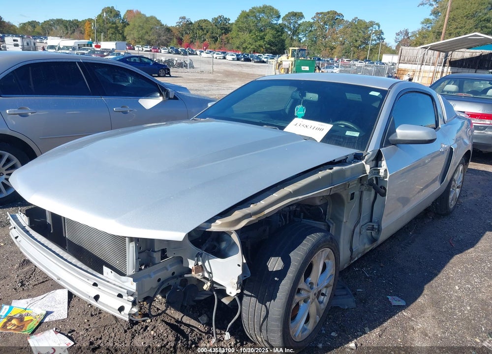 2012 FORD MUSTANG V6 PREMIUM VIN: 1ZVBP8AM7C5206067