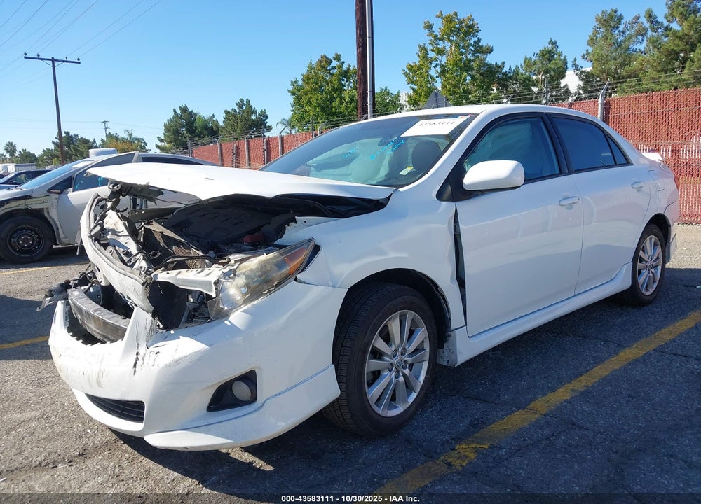 2010 TOYOTA COROLLA S VIN: 2T1BU4EE3AC454808