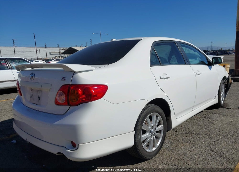 2010 TOYOTA COROLLA S VIN: 2T1BU4EE3AC454808