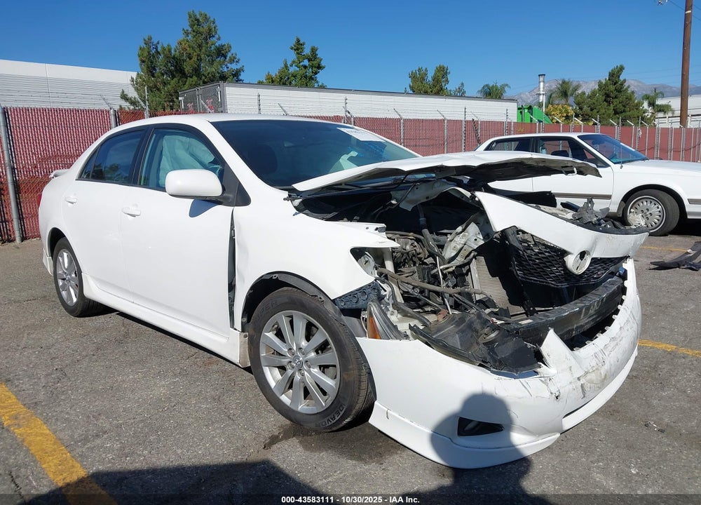 2010 TOYOTA COROLLA S VIN: 2T1BU4EE3AC454808