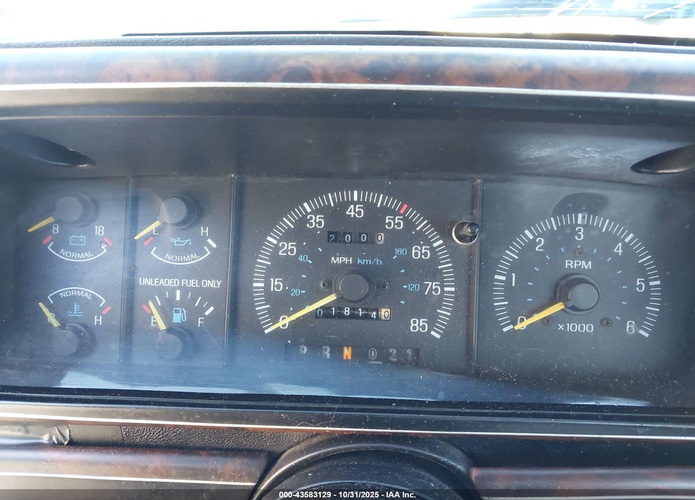 1990 FORD F150 VIN: 1FTDF15Y7LNB24343