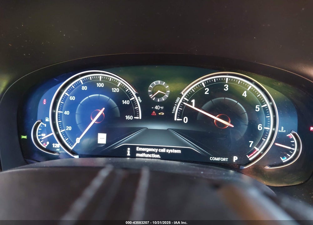 2017 BMW 750I VIN: WBA7F0C39HGM21606