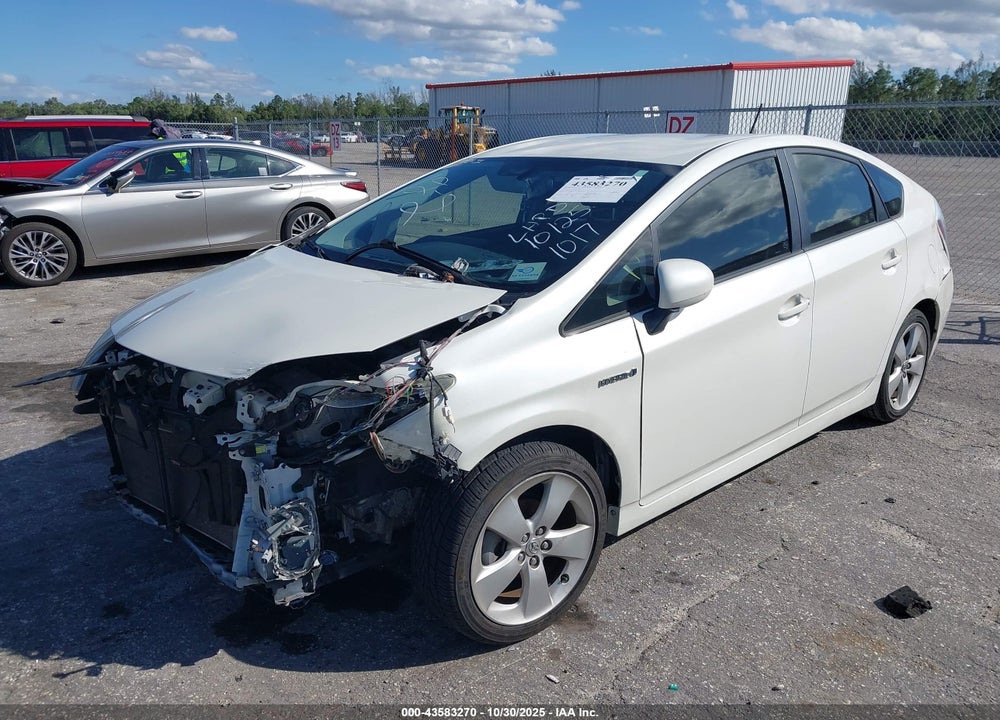 2012 TOYOTA PRIUS VIN: JTDKN3DU1C5451017