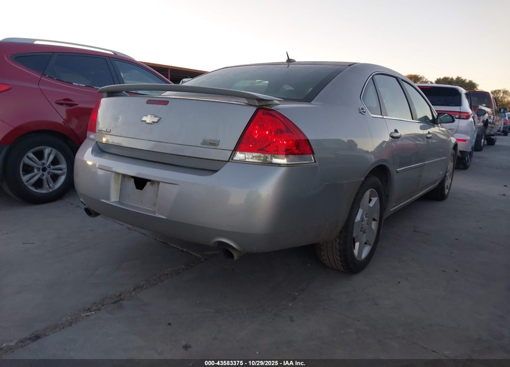 2008 CHEVROLET IMPALA  SS VIN: 2G1WD58C489129511