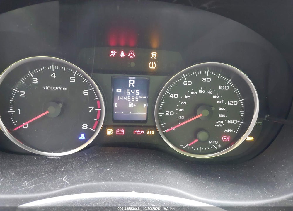 2015 SUBARU IMPREZA VIN: JF1GPAA64F8201712