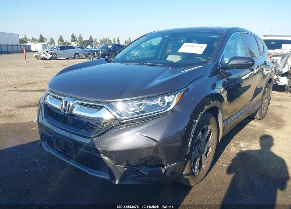 2019 HONDA CR-V EX-L VIN: 5J6RW1H81KA040519