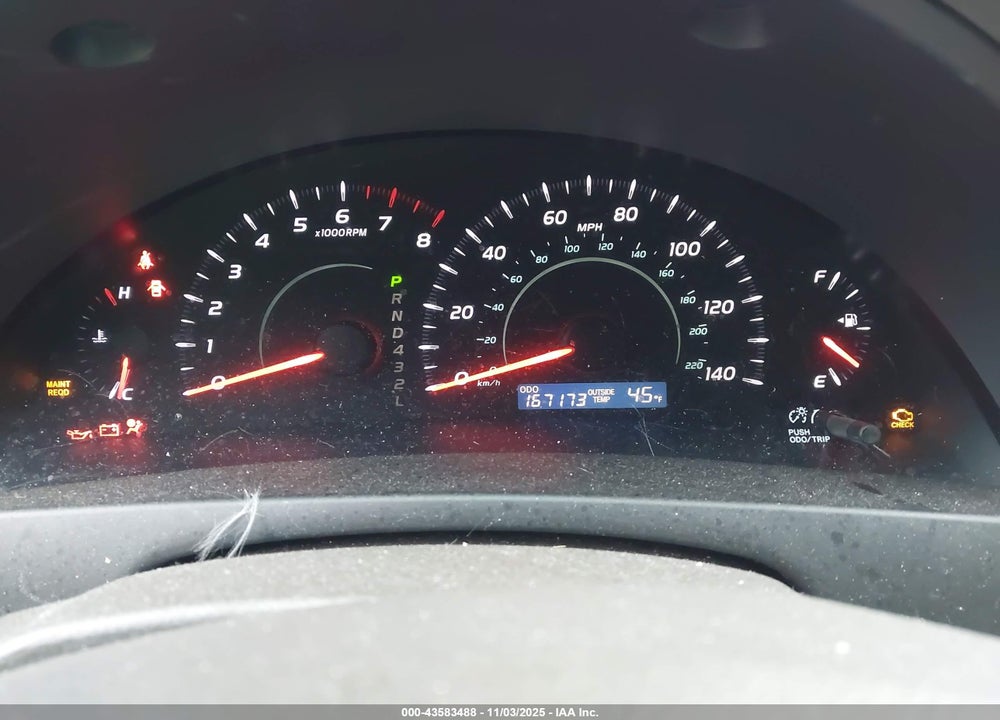 2007 TOYOTA CAMRY LE VIN: 4T1BE46K97U131128