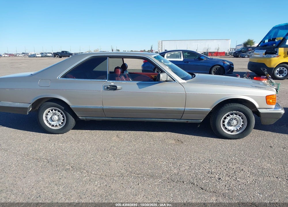 1985 MERCEDES-BENZ 500 SEC VIN: WDBCA44D8FA117650