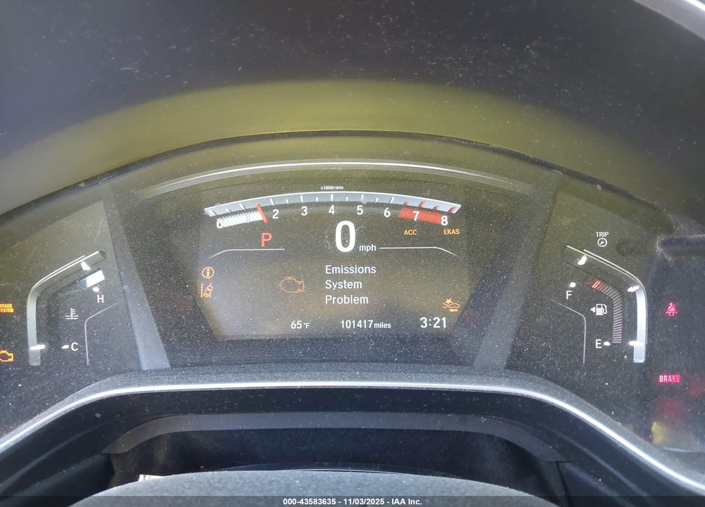 2018 HONDA CR-V EX VIN: 2HKRW2H59JH607875