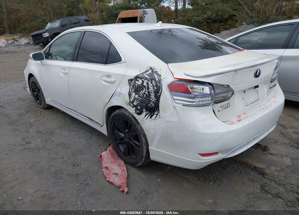 2010 LEXUS HS 250H VIN: JTHBB1BA5A2010817