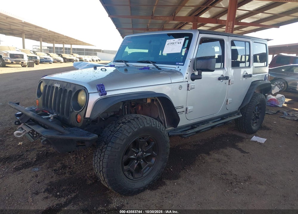 2010 JEEP WRANGLER UNLIMITED SPORT VIN: 1J4BA3H1XAL207316