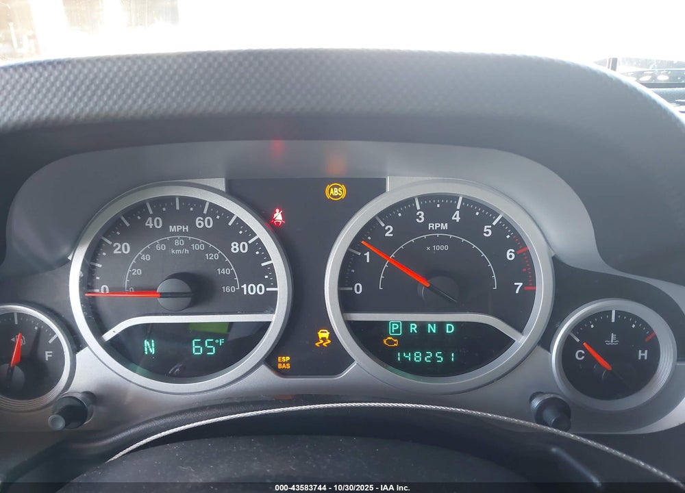 2010 JEEP WRANGLER UNLIMITED SPORT VIN: 1J4BA3H1XAL207316