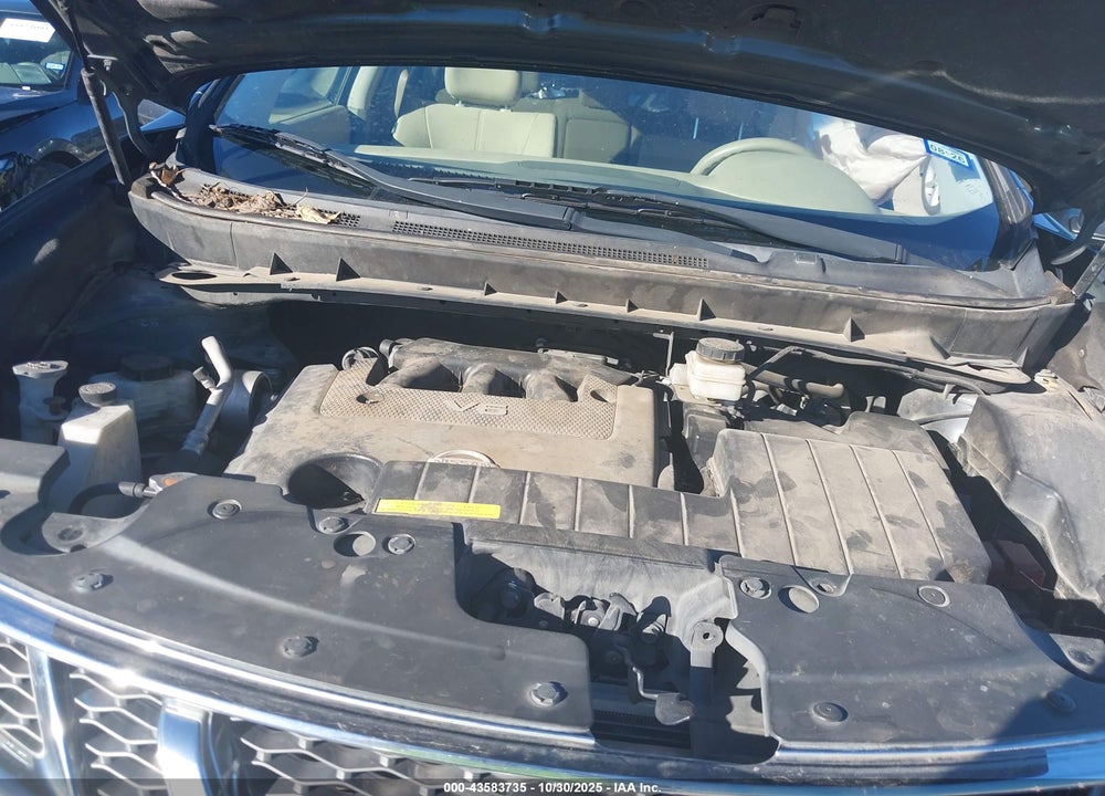 2013 NISSAN MURANO S VIN: JN8AZ1MU1DW212832