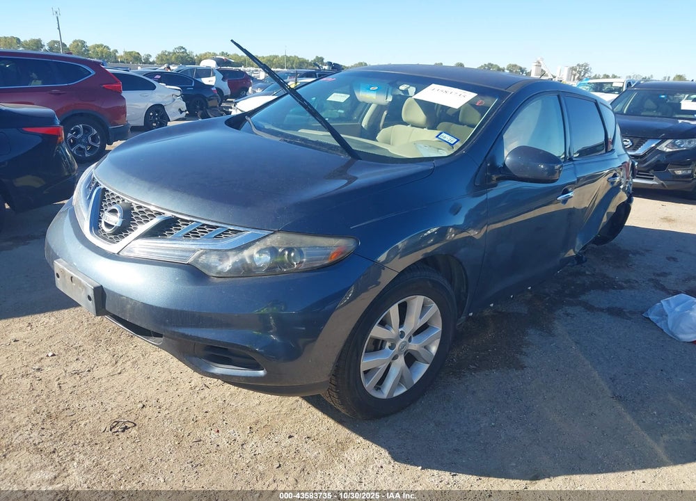2013 NISSAN MURANO S VIN: JN8AZ1MU1DW212832