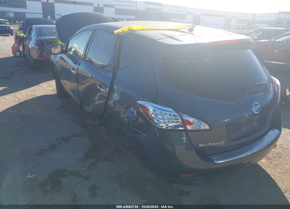 2013 NISSAN MURANO S VIN: JN8AZ1MU1DW212832