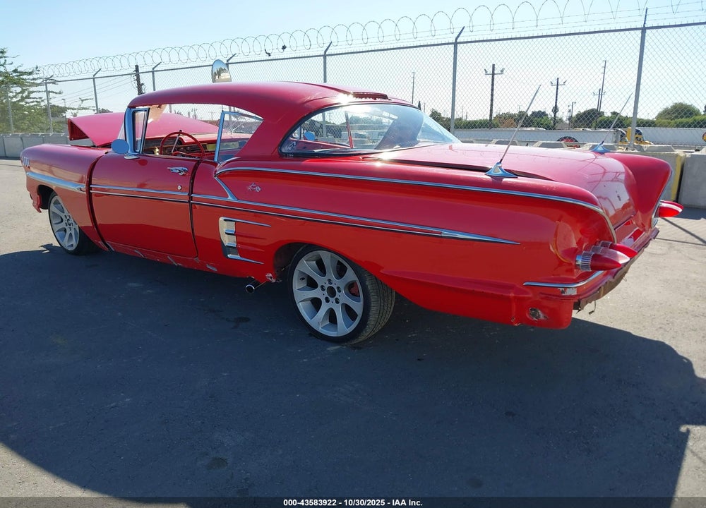 1958 CHEVEROLET IMPALA VIN: F58S206598