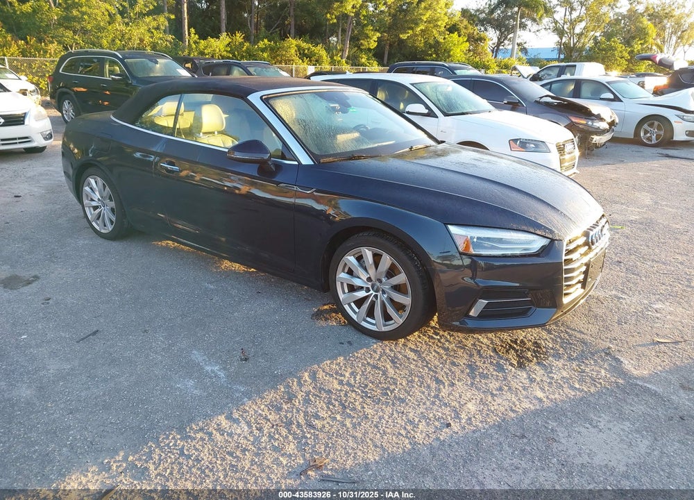 2018 AUDI A5 2.0T PREMIUM VIN: WAUWNGF52JN007704