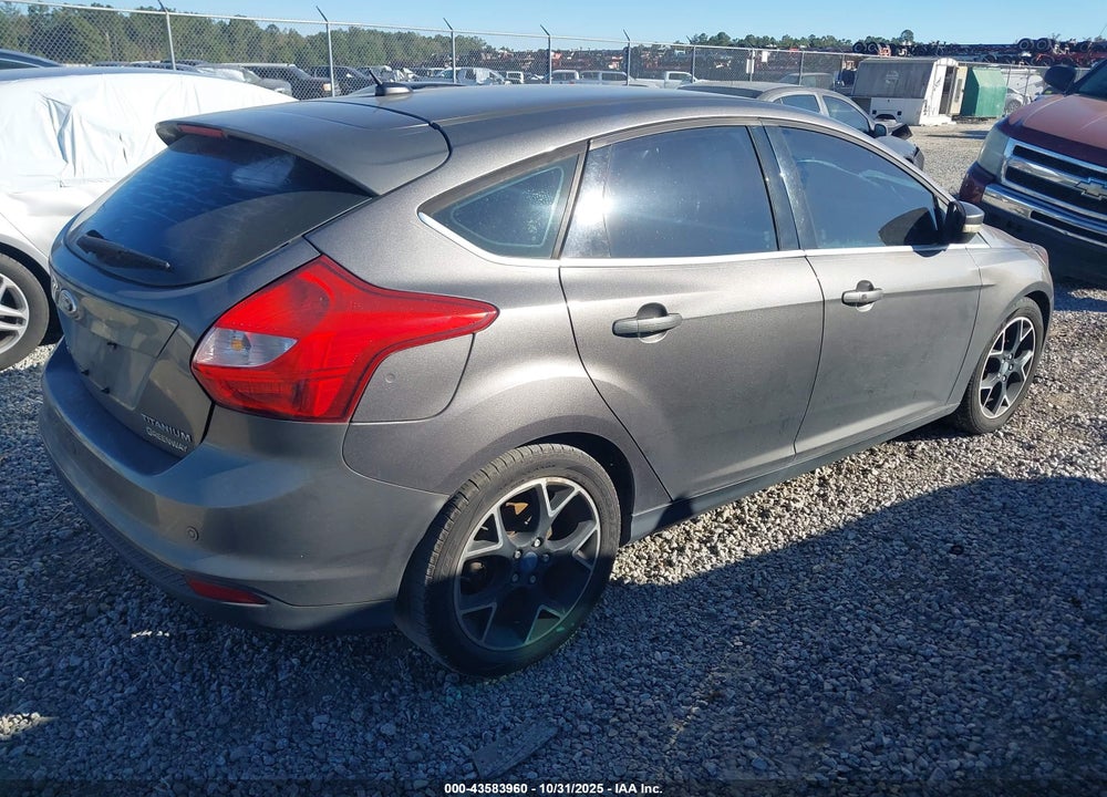 2012 FORD FOCUS VIN: 1FAHP3N25CL225033
