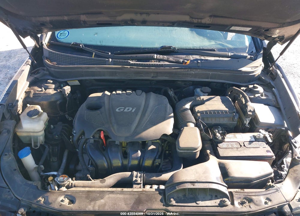 2013 HYUNDAI SONATA GLS VIN: 5NPEB4AC6DH757302