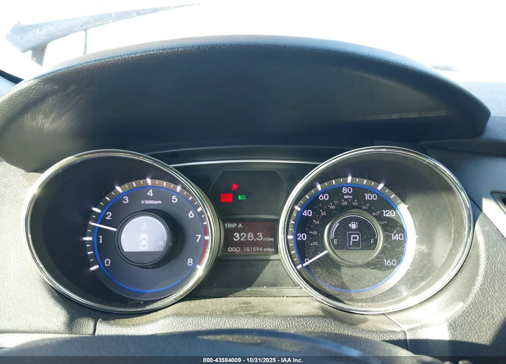 2013 HYUNDAI SONATA GLS VIN: 5NPEB4AC6DH757302