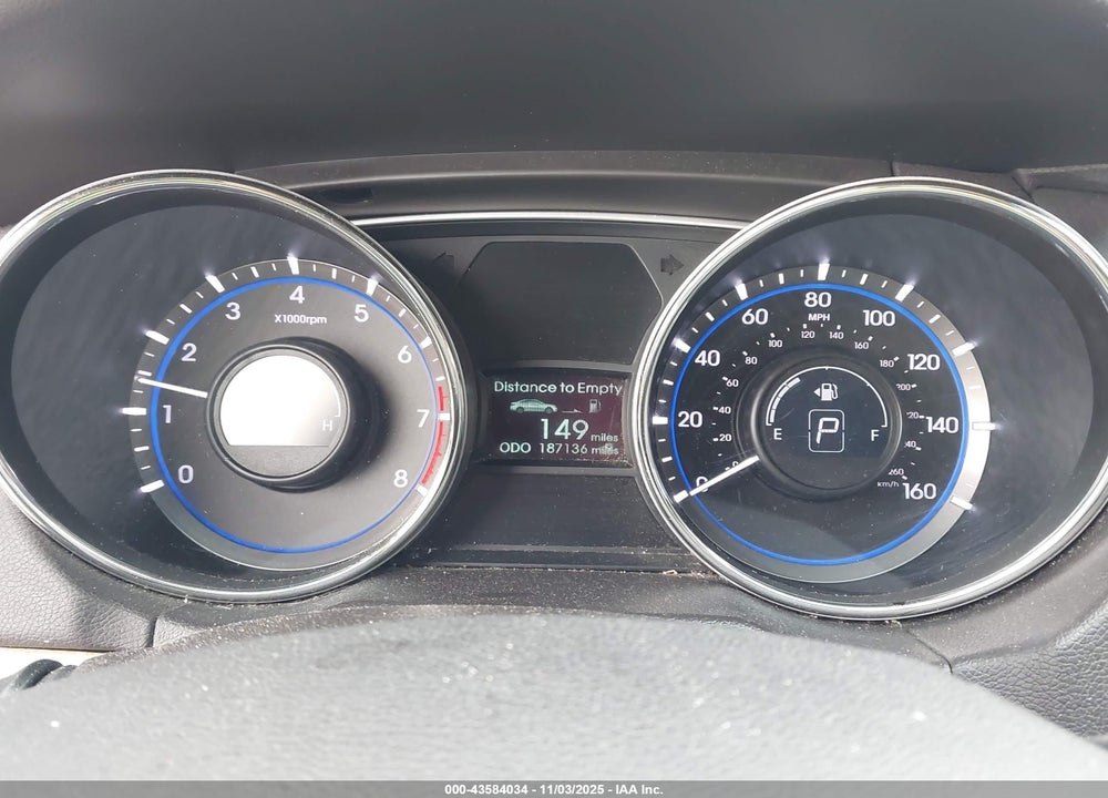 2013 HYUNDAI SONATA VIN: 5NPEB4AC0DH808194