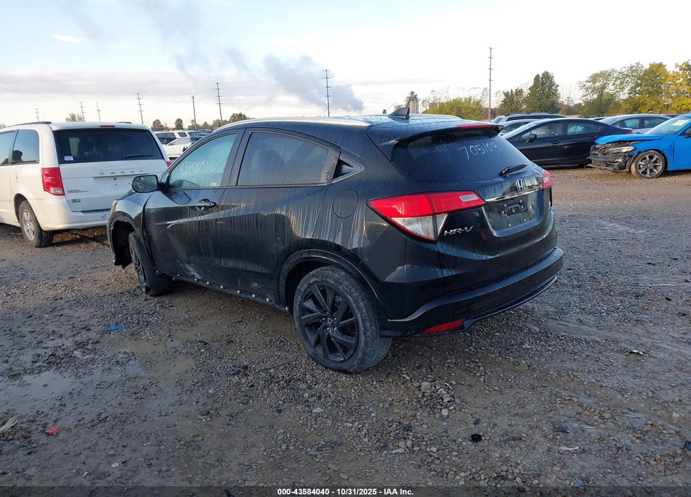 2022 HONDA HR-V VIN: 3CZRU6H13NM705109