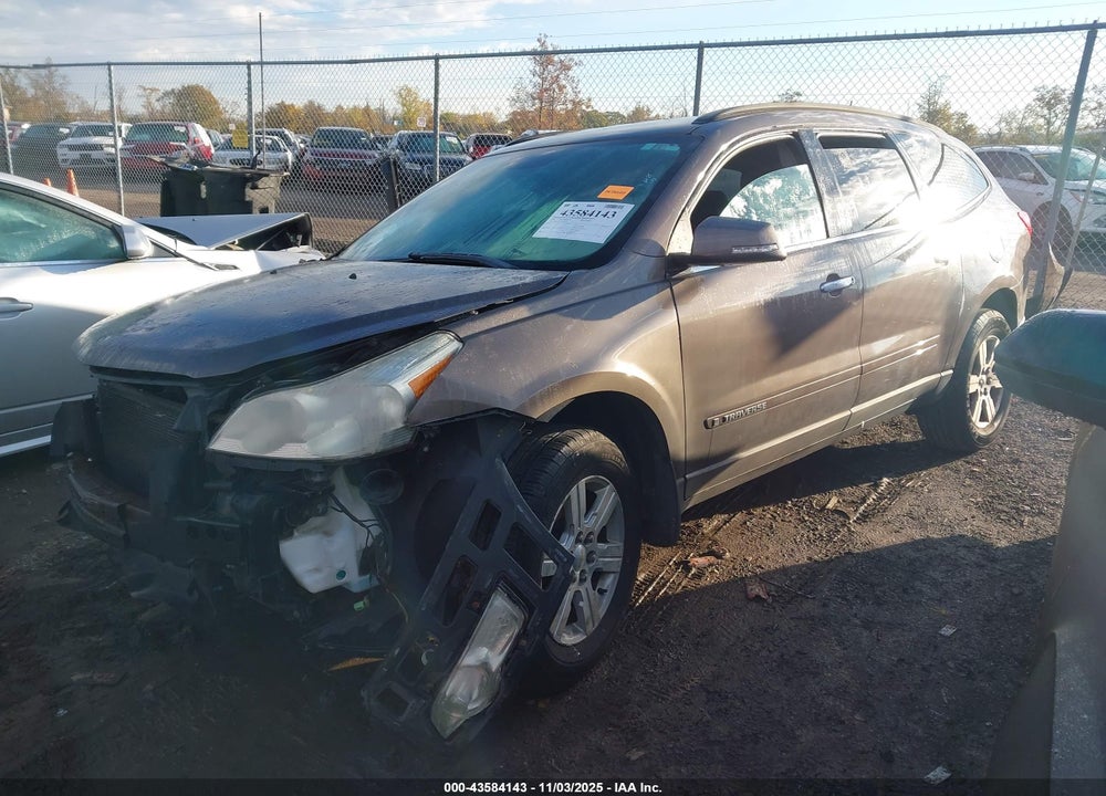 2009 CHEVROLET TRAVERSE LT VIN: 1GNER23D29S169256
