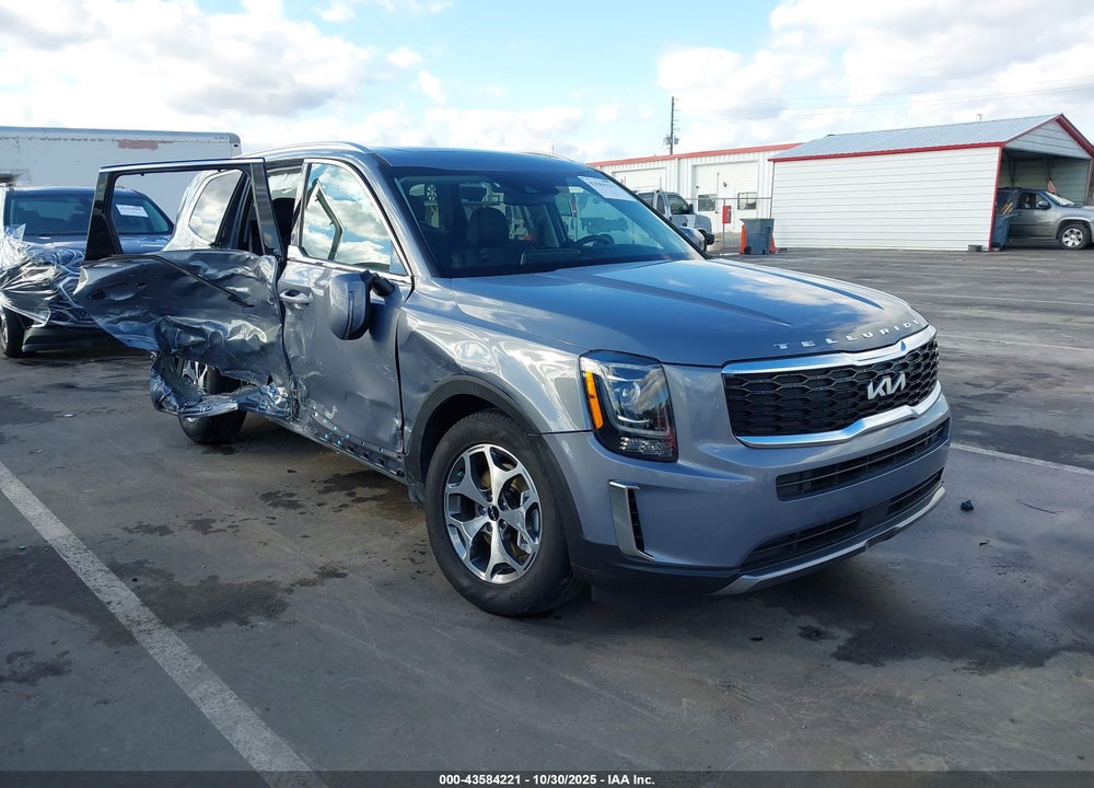 2022 KIA TELLURIDE EX VIN: 5XYP34HC6NG307122