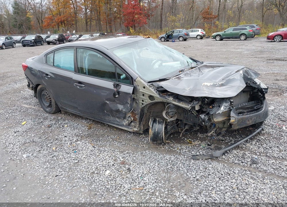 2021 SUBARU IMPREZA SEDAN VIN: 4S3GKAA63M1601906