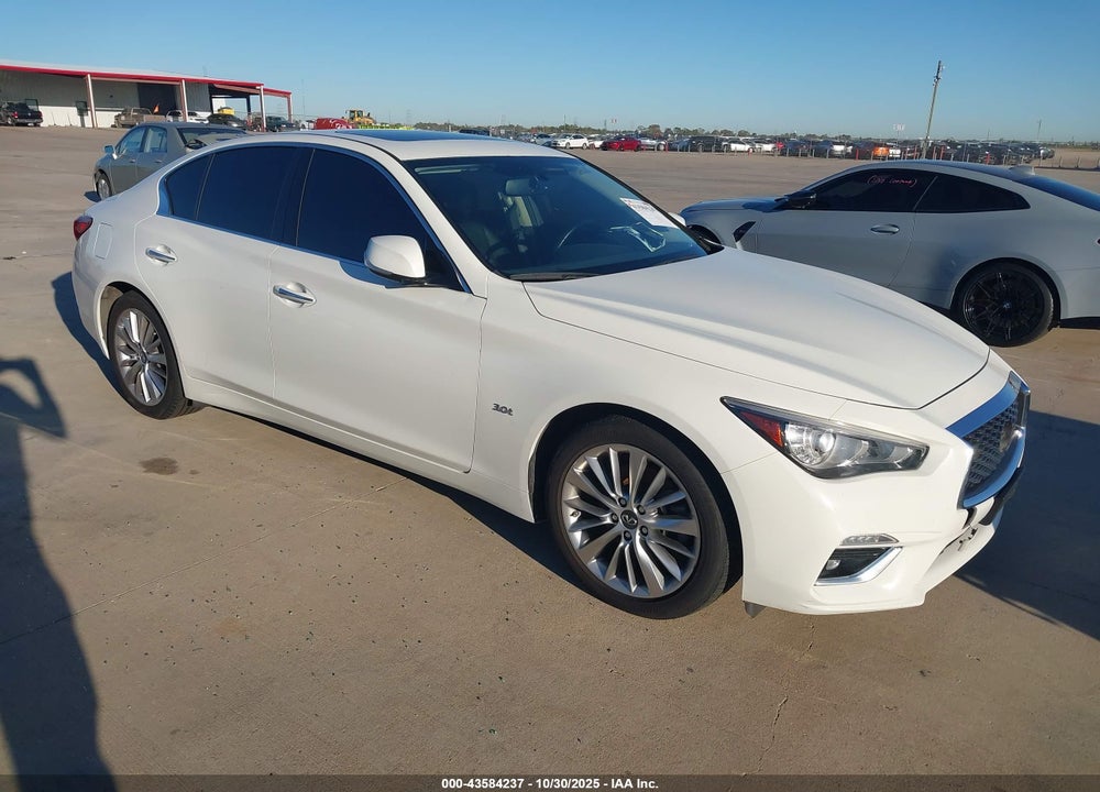 2020 INFINITI Q50 LUXE AWD VIN: JN1EV7AR7LM255595
