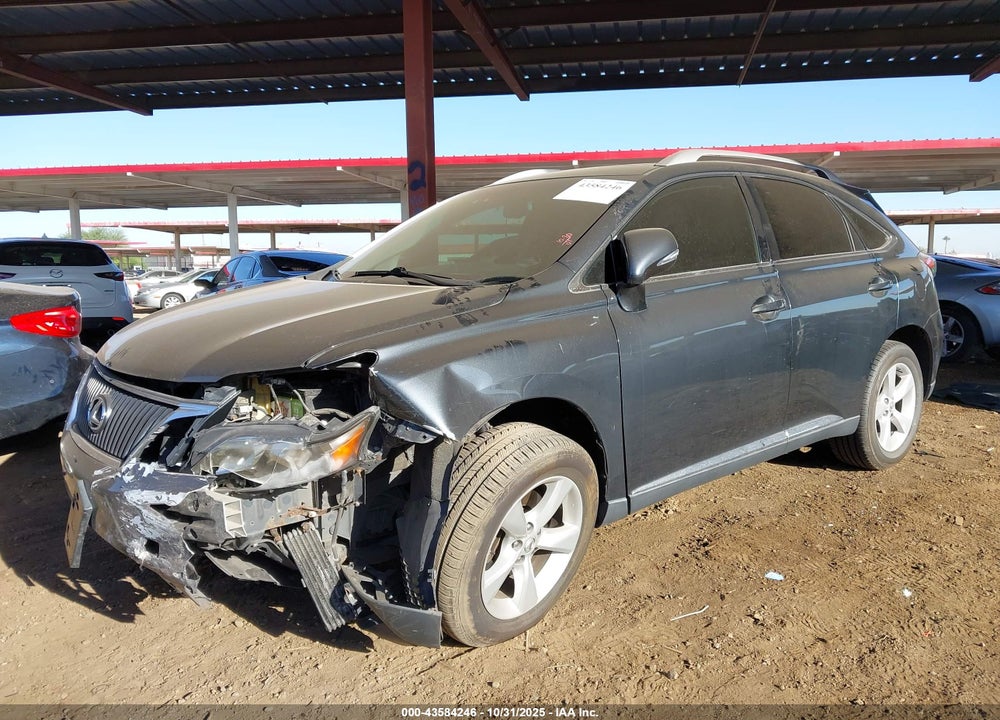 2011 LEXUS RX 350 VIN: 2T2BK1BA3BC103206