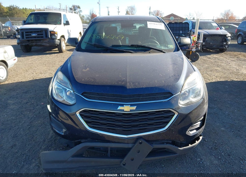 2017 CHEVROLET EQUINOX LS VIN: 2GNALBEK2H1611091