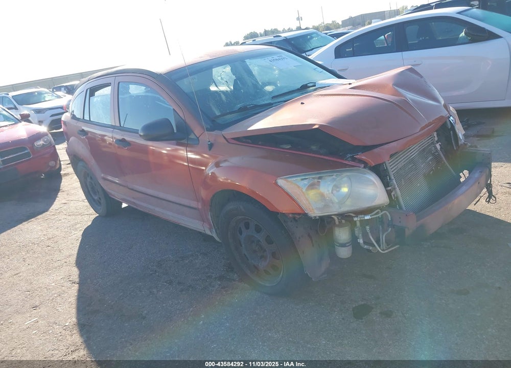 2007 DODGE CALIBER SXT VIN: 1B3HB48B27D590250