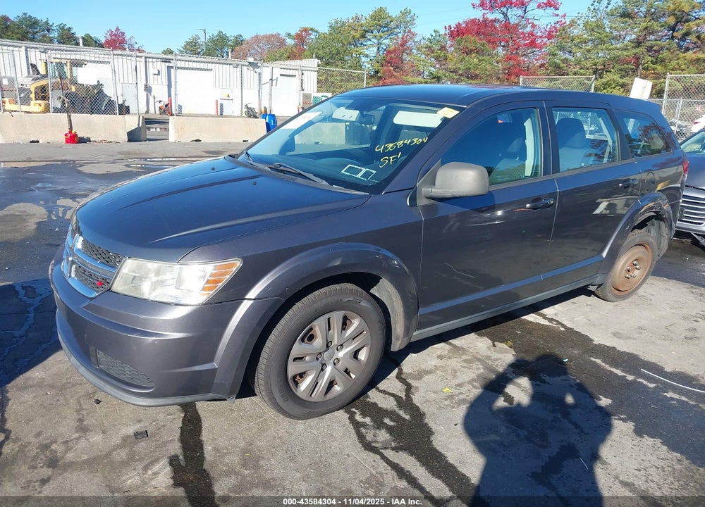 2014 DODGE JOURNEY VIN: 3C4PDCAB6ET151195