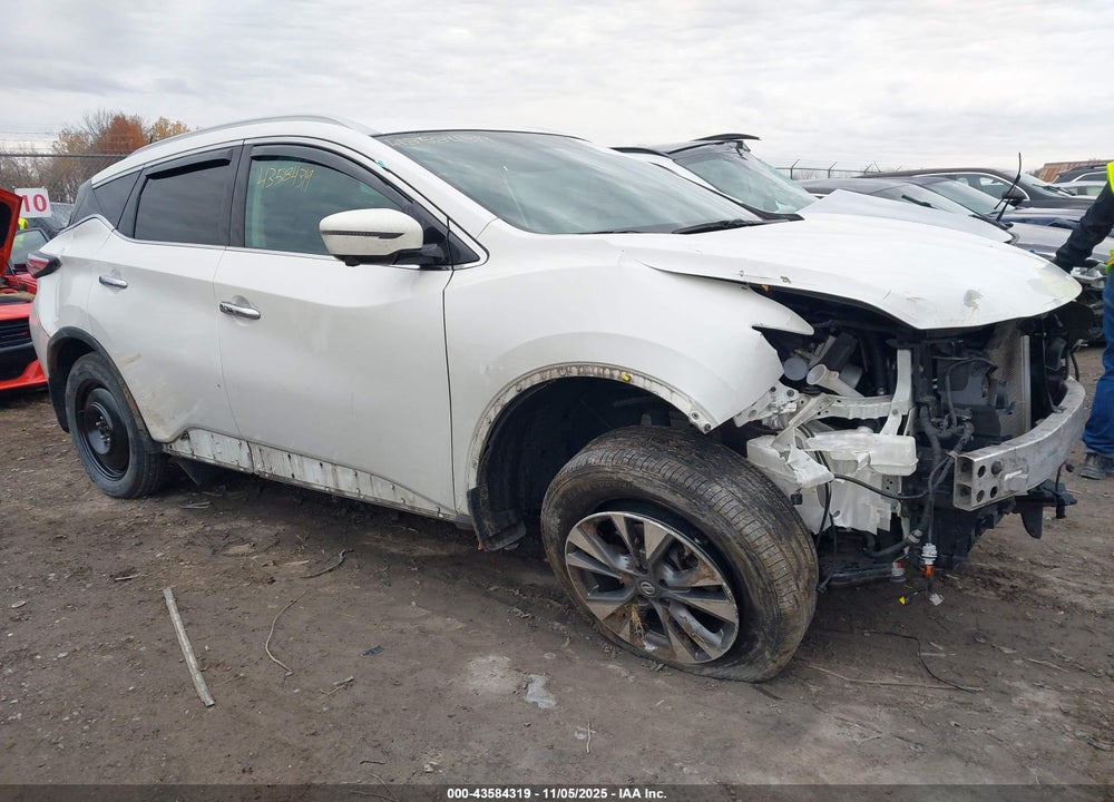 2017 NISSAN MURANO SL VIN: 5N1AZ2MH2HN170439