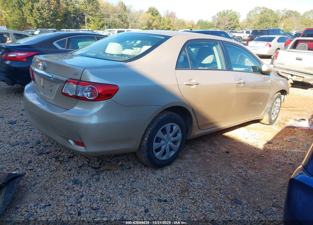 2011 TOYOTA COROLLA LE VIN: JTDBU4EE7B9148623