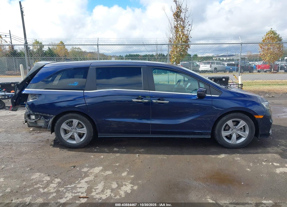 2020 HONDA ODYSSEY EX-L/EX-L W/NAVI RES VIN: 5FNRL6H70LB040717