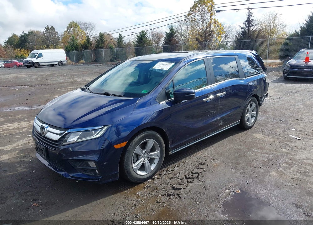 2020 HONDA ODYSSEY EX-L/EX-L W/NAVI RES VIN: 5FNRL6H70LB040717
