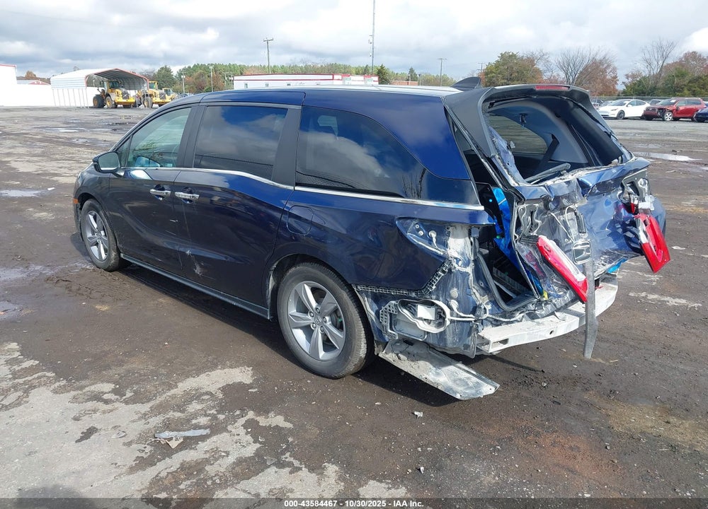 2020 HONDA ODYSSEY EX-L/EX-L W/NAVI RES VIN: 5FNRL6H70LB040717