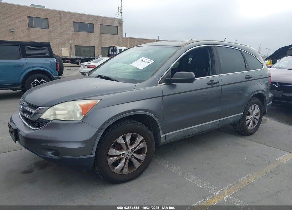 2010 HONDA CR-V VIN: 5J6RE3H5XAL004397