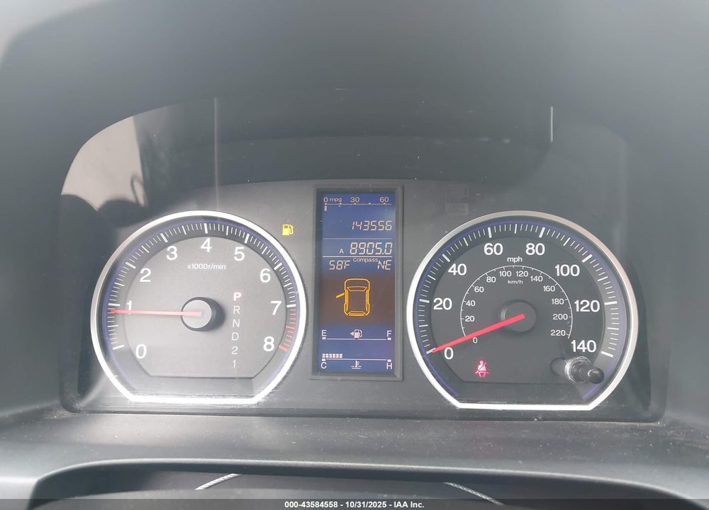 2010 HONDA CR-V VIN: 5J6RE3H5XAL004397