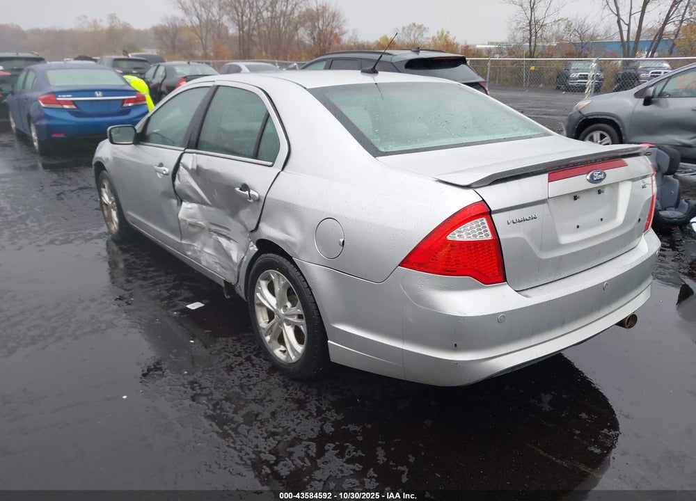 2012 FORD FUSION SE VIN: 3FAHP0HA3CR161951