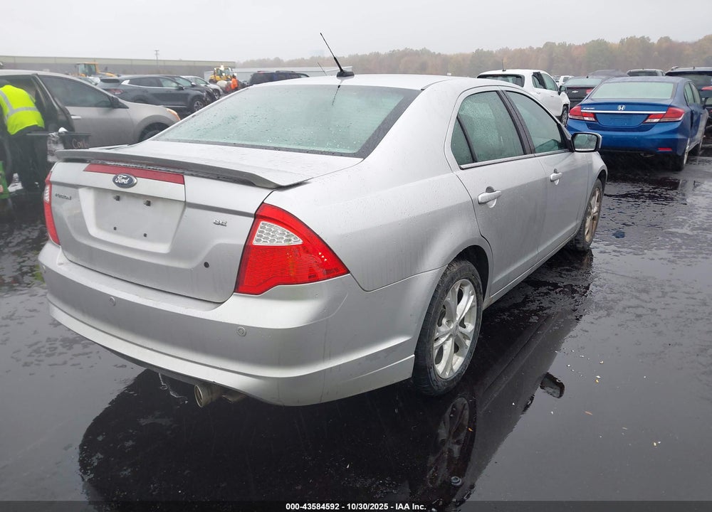 2012 FORD FUSION SE VIN: 3FAHP0HA3CR161951