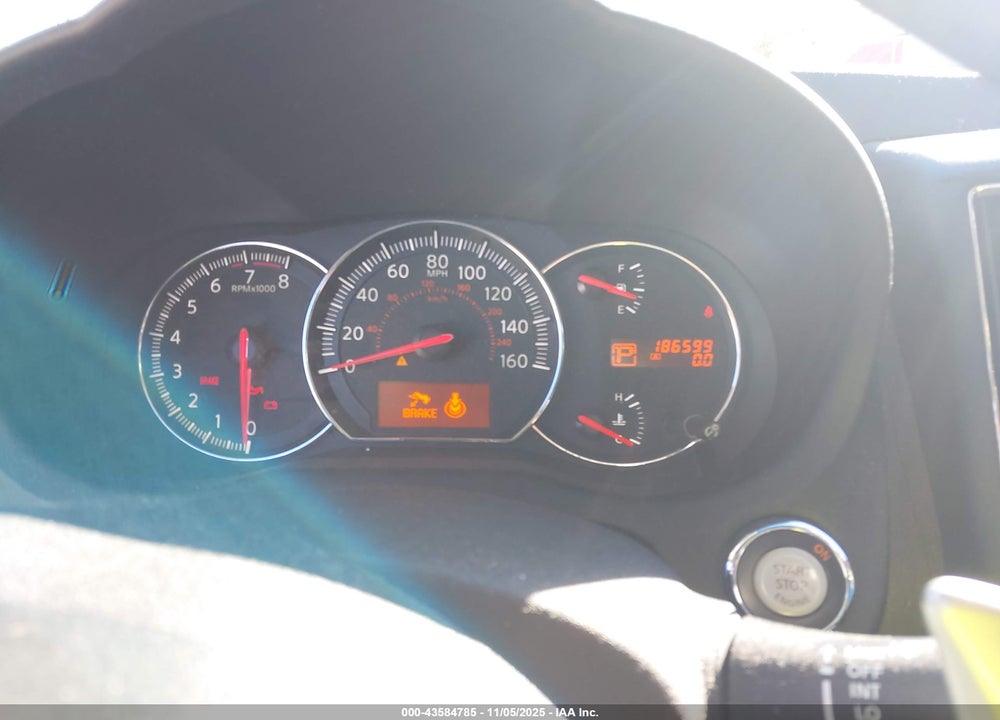 2011 NISSAN MAXIMA VIN: 1N4AA5AP5BC830829