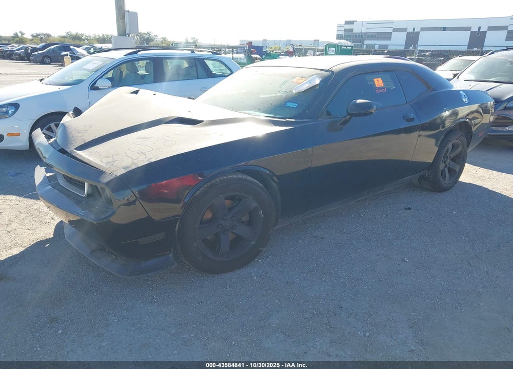 2012 DODGE CHALLENGER SXT VIN: 2C3CDYAG6CH176860