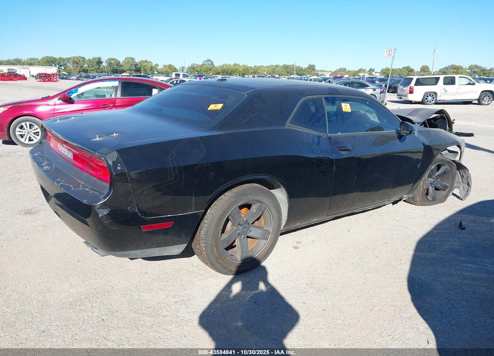 2012 DODGE CHALLENGER SXT VIN: 2C3CDYAG6CH176860