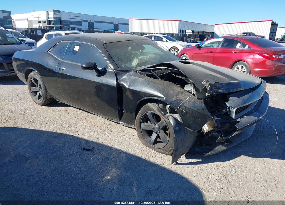 2012 DODGE CHALLENGER SXT VIN: 2C3CDYAG6CH176860