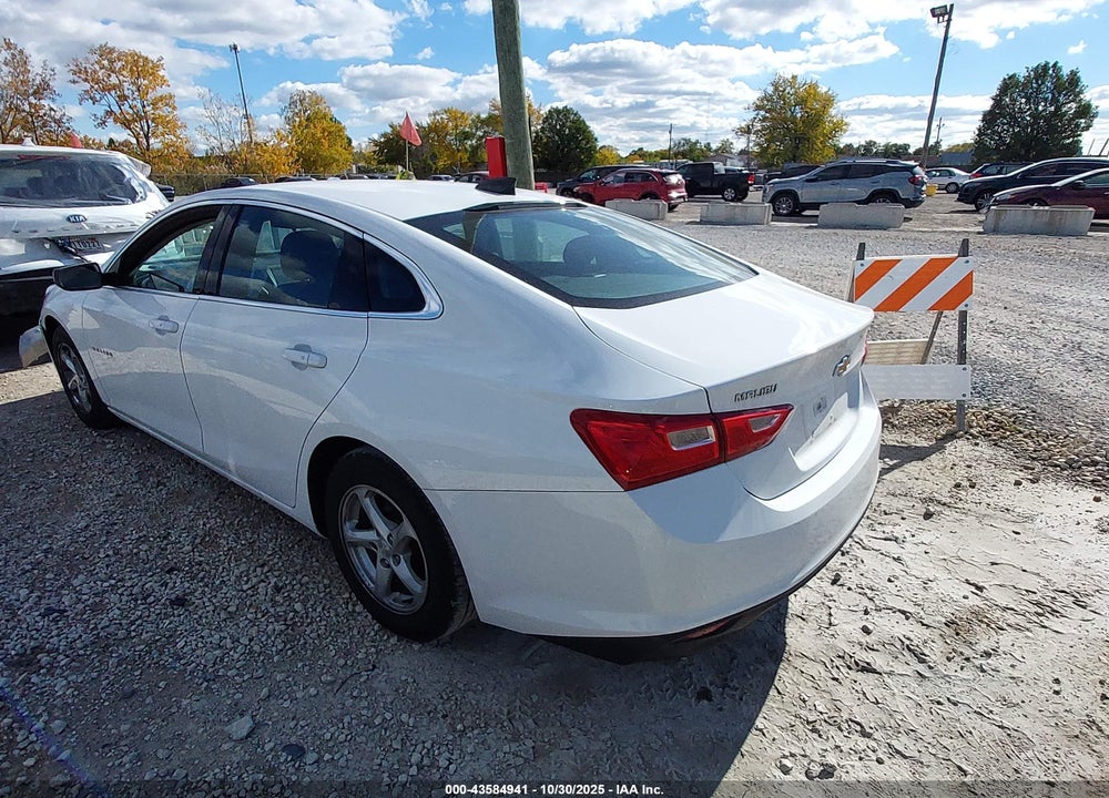 2016 CHEVROLET MALIBU 1FL VIN: 1G1ZC5ST3GF252571