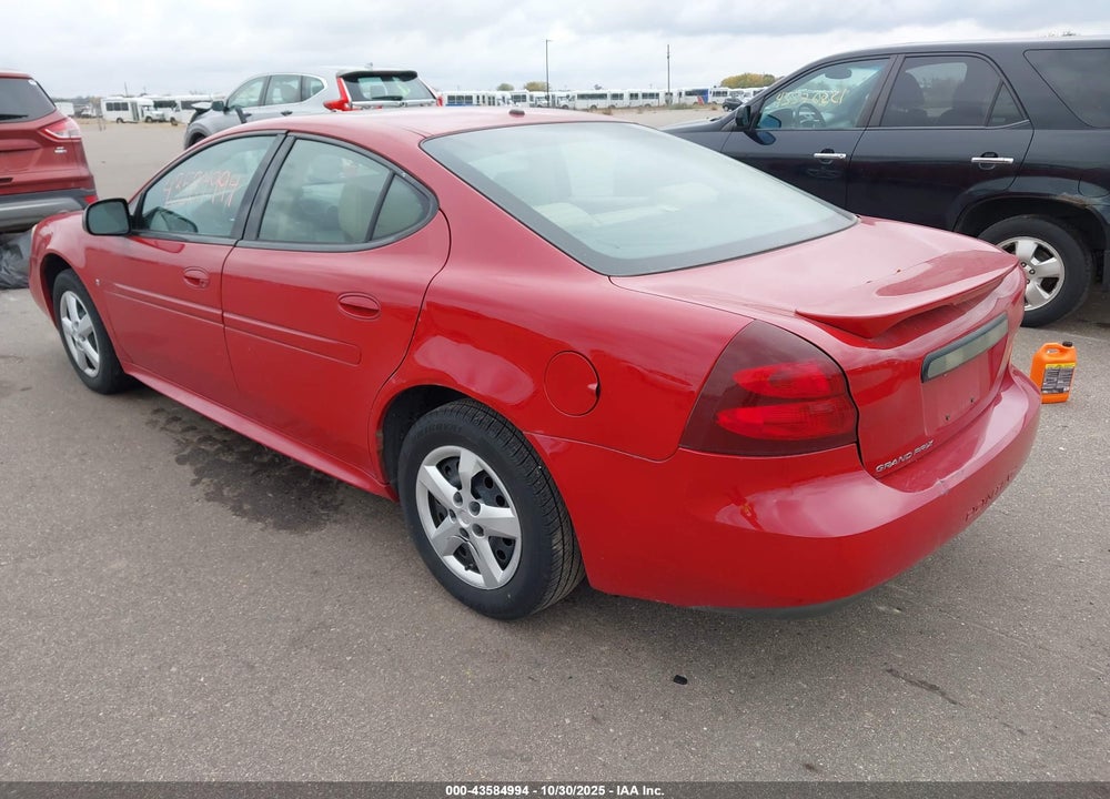 2007 PONTIAC GRAND PRIX VIN: 2G2WP552471192409
