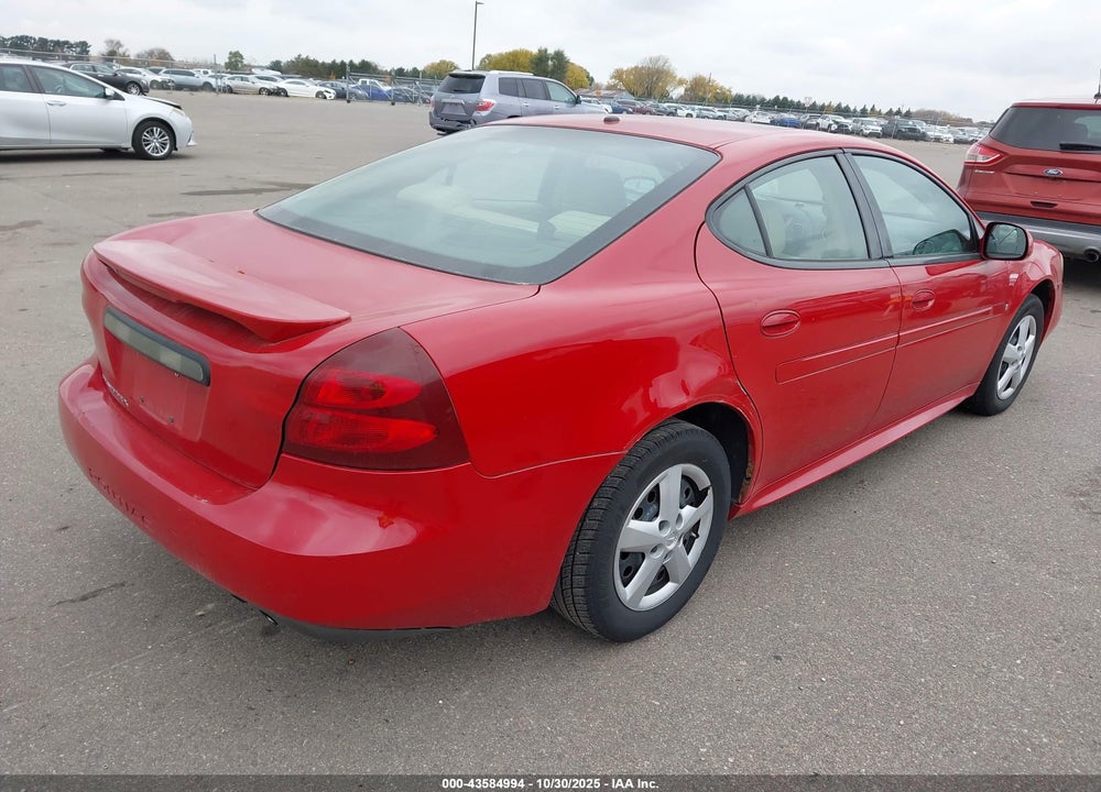 2007 PONTIAC GRAND PRIX VIN: 2G2WP552471192409